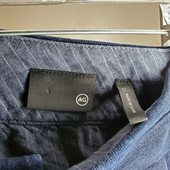 AG ADRIANO GOLDSCHMIED Cotton Denim Look Joggers - Picture 4 of 5